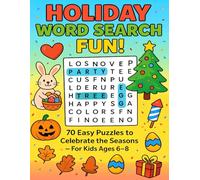Holiday Word Search Fun: 70 Engaging Holiday Word Games That Make Learning Fun