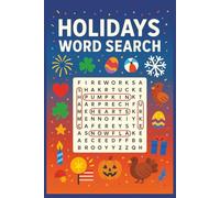 Holidays Word Search: Year-Round Holiday Word Hunts | Christmas, Halloween, Easter & More | Celebrate Every Season
