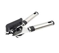 HOLIDYOYO 1 pezzo Apriscatole Manuale Acciaio Inossidabile con Ergonomico Apribottiglie e Apribarattoli per Cucina Utensile Multifunzionale per Lattine e Bottiglie Facile da Usare e