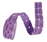 HOLIDYOYO 1 Rotolo Di Biglietti Della Lotteria Biglietti Per La Porta Biglietti Rosa Per Premi Biglietti Per Feste Biglietti Per Grandi Eventi Decorazioni Colorate 50/50 Di Biglietti