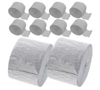 HOLIDYOYO 10 Rotoli Pezzi di Carta Crespa per Feste, Decorazioni Sospese | Larghezza 3, 5cm, Lunghezza 10m, Confezione, Flessibile e Facile da Modellare