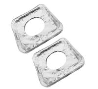 HOLIDYOYO 100pezzi Coperchi Per Bruciatori Alluminio Protettori Per Piano Cottura Gas Resistenti Alle Macchie Facili Da Riporre Lavabili Per Cucine Moderne