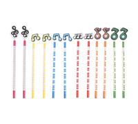 HOLIDYOYO 12 Pezzi Matite Musica in Legno Hb per Scuola e Apprendimento | Forma Nota Musicale, Scrittura Fluida, Stile Creativo e Carino, per Adulti e Nelle Lezioni
