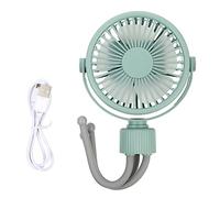 HOLIDYOYO 1set Ventilatore Usb Ricaricabile Mini Portatile Design Flessibile Per e Attività All Facile Trasportare e