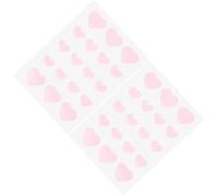 HOLIDYOYO 2 fogli Cerottini Brufoli Forma Cuore Rosa con Traspiranti e Impermeabili per Guarigione Dei Brufoli Pratici e Leggeri per Uso
