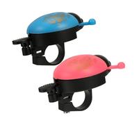 HOLIDYOYO 2 Pezzi Avvisatore Acustico per Bici da Montagna Suono Chiaro e Forte Design retrò Semplice Installazione Laterale Destra o Lato Opposto Avvisi di Sicurezza per Viaggio