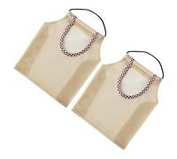 HOLIDYOYO 2 Pezzi Borsa Portaoggetti a Parete Borsa a Rete Riutilizzabile Sacca a Maglie Di Frutta Custodia in Rete Per Oggetti Vari Borsa a Rete Per La Spesa Sacchetto in Rete Vegetale Pvc