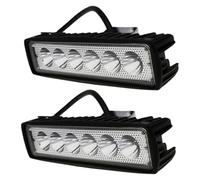 HOLIDYOYO 2 pezzi LED Spotlight da Luce Lavoro Auto Resistente Sostituzione Fari Off-road ad Alta Luminosità per Veicoli