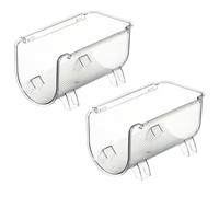 HOLIDYOYO 2 Pezzi Portabottiglie Impilabile per Frigorifero, Organizer Bottiglie da Casa, Pet, Design a 1 Griglia, per Tenere le Bottiglie Ferme e Ottimizzare lo Spazio, per Kit