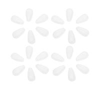 HOLIDYOYO 20 Paia Naselli in Silicone Morbidi per Occhiali Cuscinetti D’aria Antiscivolo, Supporto Comodo e Resistente al Sudore, Kit di Riparazione per Occhiali da Sole da Vista, Adatti