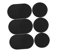 HOLIDYOYO 20 Pezzi Copri Testa Stetoscopio in Silicone Nero Protezione Durevole per Testine Accessori per Preservare e Prolungare la Vita del Fonendoscopio