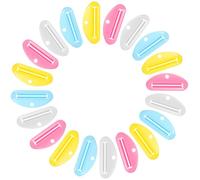 HOLIDYOYO 20 Pezzi Spremi Dentifricio Manuale in Plastica per Tubetti di Crema Mani Lavaggio Viso e Dentifricio Salva Prodotto e Compatto per Bagno e Viaggio