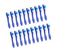 HOLIDYOYO 20pezzi Spazzolini Da Denti Mini Manico Corto Per Carceri Spazzolino Portatile Anti-autolesionismo Precisione e Sicurezza Per Pulizia Orale in Carcere