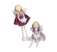 HOLIDYOYO 2pezzi Decorazione Natalizia Set Pendenti Angeli Per Camera e Decorazioni Per Per e Festivi