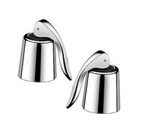HOLIDYOYO 2pezzi Tappi Per Bottiglie Vino Tappi Ermetici Per Vino Rosso Riutilizzabili Per Bottiglie Forniture Per
