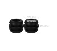 HOLIDYOYO 32 Pezzi Accessori Tavolo Calcio Balilla Rondelle di Ricambio in Gomma per Boccole e Cuscinetti Misura Kit Bumper Resistenti per Parti Macchina Calcio Tavolo