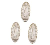 HOLIDYOYO 3pezzi Fontana Sacra Ceramica Di Guadalupe Decorazione Religiosa Per Parete Holy Water Font Per e Ingressi Domestici Per Prima Comunione e Cerimonie Religiose