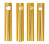 HOLIDYOYO 4 connettori per guide per mobili e armadi: connettori decorativi per balaustre | Sostituzione del montante della guida del perno | Ferramenta per ringhiere per mensole con foro da 5 mm per