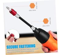 HOLIDYOYO 4 Pezzi Kit Prolunga Asta Trapano in con Adattatore Esagonale Portainserti per Avvitatore Estensione Bit Robusta Riparazioni Casa e Auto