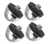 HOLIDYOYO 4 pezzi Kit Viti Zincate per Fissaggio Rapido Cinghia e Fotocamera Compatibili con Tracolle Sgancio Rapido Accessori Fotografici Pratici e Regalo