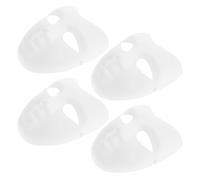 HOLIDYOYO 4 Pezzi Maschera Bianca in Carta per Decorare, Leggera, Progetto | Facile da Colorare, per Scuola e Creatività, Portatile, Adatta a Adulti