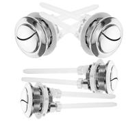 HOLIDYOYO 4 pezzi Pulsante per Cisternetta Wc Pulsante da Facile Installazione Materiale Resistente Adatto da Colori Casual Colore Casuale Colore Casuale