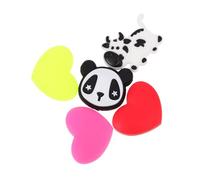 HOLIDYOYO 5 Ammortizzatori Silicone Forma Cuore per e Squash Smorzatore Flessibile Accessorio Resistente per Miglior Controllo e Prevenzione Gomito del Tennista