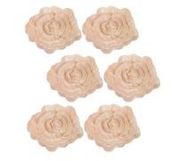 HOLIDYOYO 6 Applique in A Forma Rosa: Decorazioni Floreali in Rilievo per - Adesivi in per, Camera da, Decorazioni per Matrimoni