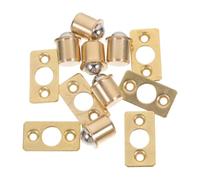 HOLIDYOYO 6 Set Chiusure a Sfera per Porta Armadio in Ottone 95 MM Chiusura a Sfera per Mobili Design Invisibile e Regolabile Accessori per Porte Interne per Uso Domestico e Arredamento