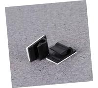HOLIDYOYO 60 pezzi Clip Fermacavi Autoadesive per Fissaggio Auto Organizer Multifunzione per Gestione Fili Clip Fissaggio Sicure e Durevoli e