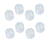 HOLIDYOYO 8 Pezzi Coprigambe per Sedia in Gomma Pvc Antiscivolo, Copripiedi per Tavolo Diametro 22,5-25,5 Mm, Protettori per Pavimenti Duri in Casa e Ufficio