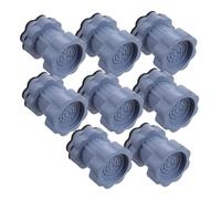 HOLIDYOYO 8 Pezzi cuscino ammortizzatori piedini antivibranti pastiglie stabilizzatrici della pad stabilizzatore plastica Sky-Blue
