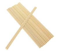 HOLIDYOYO 8 Pezzi Listarelle di Legno per Chitarra Decorazione Rustica Funzione Duratura e Aggiunta di Texture per Strumenti Musicali Acustici