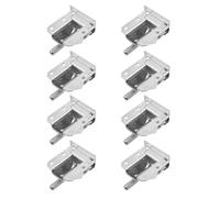 HOLIDYOYO 8 Pezzi Piedini Regolabili per Mobili Gambe Heavy Duty con Dadi di Bloccaggio Livellatori per Banchi da Lavoro Armadi e Tavoli Pad Antiscivolo per Superfici Irregolari