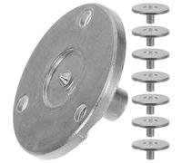 HOLIDYOYO Accessori per Carillon Fai da Te, Base Meccanismo Musicale in Lega Φ24x10mm, 10 Pezzi di Ricambio per Carillon a Carica Manuale, Supporto Resistente per Progetto Artigianale