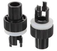 HOLIDYOYO Adattatore per Valvola dell'Aria in PVC 2 Pezzi, Connettore per Gonfiaggio Kayak e Gommone, Accessori per Barche Design a Spirale Anti-Perdita, per Sport Acquatici e attività