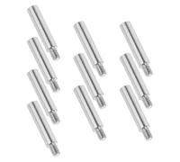 HOLIDYOYO Barre di Estensione per Carillon 10 Pezzi Aste Filettate M35 da 25 MM in Metallo Kit Sostituzione Albero Motore per Meccanismo Musicale Compatibili per Riparazioni e Fai da Te