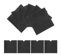 HOLIDYOYO Buste per Archiviazione e in 25 Carta CD Nero Kraft Dvd per Custodie Compatta per Domestico e Professionale