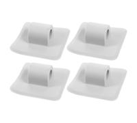 HOLIDYOYO Canoe Motor Mount, Kayak Engine Fixed Buckle, PVC, 4 Pezzi, Fori 2 cm, Doppia Fissaggio per attività Ricreative
