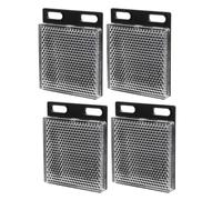 HOLIDYOYO Catarinfrangente in Abs 4 Pezzi per Sensori Fotoelettrici Riduce Riflessi per Sicurezza Stradale
