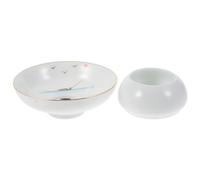 HOLIDYOYO Ceramica Infusore Per Tè Classico Con Supporto Filtrante Per Tè Stile Antico Per Oolong Accessorio Elegante Per Casa e Ufficio