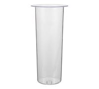 HOLIDYOYO Cilindro per Ghiaccio in Acrilico Maniglia Accessorio per Distributori di Bevande Porta Cubetti di Ghiaccio Versatile per Conservazione e Servizio Bevande in Cucina