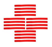 HOLIDYOYO Cinghia per Verricello Rossa 16 Pezzi Fune di Trazione per Auto e Rimorchi Set Cinghie di Traino per Imbarcazioni e Sartiame Resistente per Soccorso Off-Road e Traino Veicoli