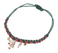 HOLIDYOYO Collare Natalizio per Gatti Campanellino e Fiocco Regolabile Braccialetto Morbido e Confortevole per Animali Domestici Accessorio Festa Natale per Gattini e Cuccioli