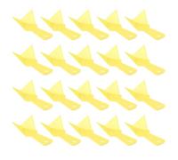 HOLIDYOYO Coltelli per Angoli Esterni e Interni in Plastica Abs, Set da 20 Pezzi, Strumenti per Cartongesso Impugnatura Ergonomica, Raschietti Spessi per Finitura Angoli, Attrezzi