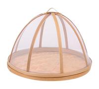 HOLIDYOYO Copertura Alimentare Anti-Insetti Rete Alta Densità Coprivivande Rotondo Ventilato per Protezione Cibo in Casa Aperto