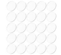 HOLIDYOYO Copertura per Faretto Rotonda Resistente al Calore 50 Pezzi in Acrilico Trasparente da 4cm di Diametro, Spessore 2mm per Installazione Rapida in Spazi Ristretti e Gallerie