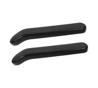 HOLIDYOYO Copri Braccioli per Sedia Rotelle in PU Schiumato Nero Imbottiture Resistenti e Impermeabili Ricambi Ergonomici Antiscivolo con Distanza o Sostituzione Bracciolo Comfort e