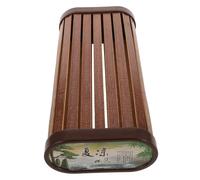 HOLIDYOYO Cuscino per Collo Anziani in Bamboo e Supporto Ergonomico per Sauna e Bagno Turco Cuscino Estivo Fresco e Traspirante Dimensioni Favorisce Allineamento Correttivo e Riposo