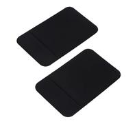 HOLIDYOYO Custodia Adesiva per Cellulare Porta Carte 2 Pezzi Nero Compatibile Smartphone Design Sottile e Resistente